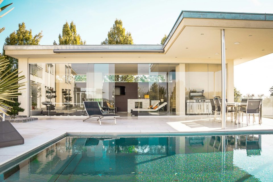 maison avec piscine